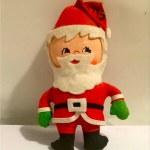 Vtg Kitschy Santa